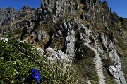 40 Il sentiero in cresta